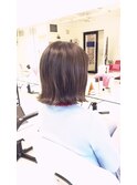 【Normajean越谷】黒髪暗髪小顔前下がり外ハネボブアッシュ系☆