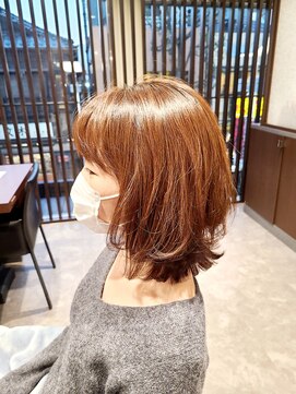 キュア 小岩店(cure) 外ハネ レイヤースタイル