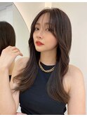 ヘーゼルベージュ_マロンベージュニュアンスカラー透明感