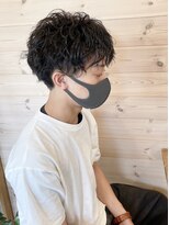 ニコットヘア(nicotto hair)&nbsp;スタイリングも簡単！ツーブロックマッシュ