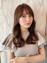 ルームバイシー 新宿(Loom. by Sea)&nbsp;大人ガーリー×ダークアッシュ[似合わせカット/ミディアム]