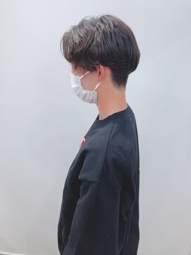 モリオフロムロンドン 松戸店(Morio from London) 【松戸 岩口】パーマ風束感ハンサムショート