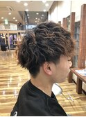 【メンズ】ツイストスパイラルパーマ