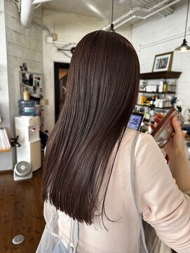 ア セカンド 清藤美容室第弐號(a sekand) ベージュブラウンカラー