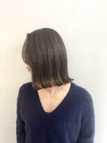 小森谷,セミディ,カール,シアーカラー,外ハネボブ,ロングボブh36