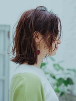 アンディアーモ アオバ(andiamo aoba) ふんわりミディアムスタイル