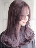 ★暗めカラーグランマッシュフェイスフレーミングデザインカラー