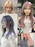 【miran限定】【初回・2回目】カット+ケアブリーチ1回＋カラー＋TR　￥23100～