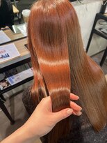 ゼスト クレス(ZEST Cres)&nbsp;【立川CRES佐藤穂莉】ぷるぷる髪質改善カラー