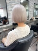ホワイトカラー/ボブ