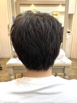 アルターリール(aL ter Rire)&nbsp;韓国マッシュ/スパイキーショート/ブルーブラック[鎌取］中村