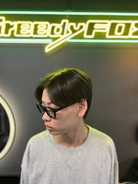 グリーディーフォックス 三軒茶屋(GreedyFOX) 波巻き/マッシュパーマ/ウルフ/ハイライト<理容室>