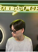 波巻き/マッシュパーマ/ウルフ/ハイライト<理容室>