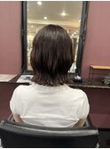 切りっぱなしボブで外ハネは可愛い！！