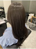 地毛風カラー×ダークブルージュ