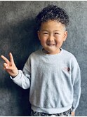 Cafe&Barber×BASE×王道キッズパーマ