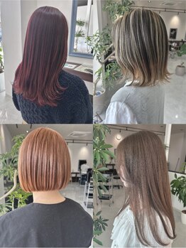 エミュ(emu.)の写真/髪を労わる施術で艶と色持ちを両立。ダメージレスカラーで理想の美髪へ。