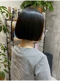 ボブ 切りっぱなしボブ