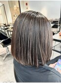 白髪ぼかしハイライト