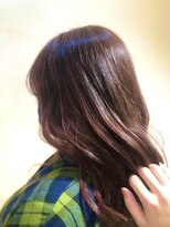 アズールサン 草加西口店(azule-sun)&nbsp;ハイライトカラー,艶ピンク,ロング【草加】