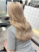 渋谷ブリーチカラーハイトーンカラーブロンドカラー30代