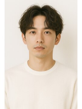 ウイングスガーデン 鶴川(WINGS garden) クリーンな印象のフェザーマッシュパーマ