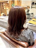 大人美人くびれヘア艶感結べるボブうる艶髪レイヤーカット