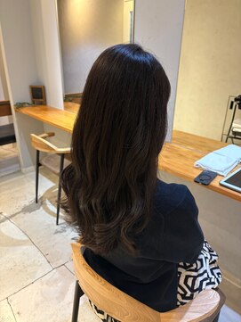 垢抜けグレージュ