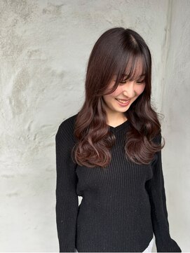 ラベンダーブラウン×レイヤー