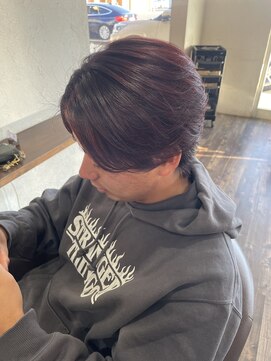 フリーク 石岡店(FREAK) ブリーチ無しカラー【赤系】