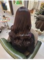 シークス(SYKTH.) 艶たっぷりのブリーチなしカラーも得意です☆