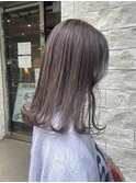Lomalia表参道ケアブリーチダブルカラーグレージュ