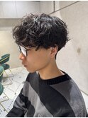 シャドウパーマ くせ毛風 大人パーマ 塩澤太一