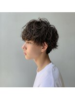 メンズチャチャブランアミー(MEN's chachaBlanc Amie)&nbsp;大人可愛い無造作ショート×ニュアンスパーマ