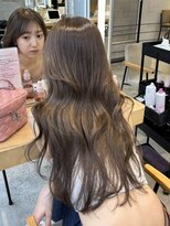 ウェイズ トウキョウ(Ways TOKYO)&nbsp;ブリーチなしグレージュカラー×レイヤーカット