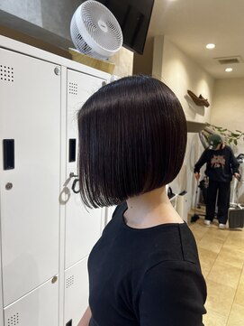 マティス 室見店(MATISSE) 切りっぱなしボブ