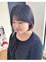 アーブル ヘアーアンドメイク(ARBRE)&nbsp;ブリーチインナーカラーピングボブ