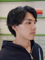 ディッセンバー 伊勢崎(December) メンズ/センターパート/似合わせカット/ニュアンスパーマ