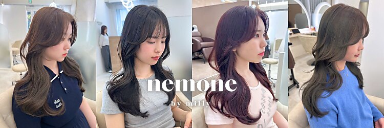 ネモネ バイ ミリー 梅田茶屋町(nemone by milly)のサロンヘッダー