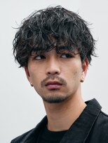 バイフィフス 原宿/表参道(by fifth)&nbsp;原宿シャドウパーマルーズパーマラウンドマッシュカット刈り上げ
