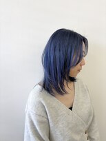 アウラ 高岡店(AULA) ブルーヘア