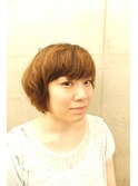 ゆるふわショートボブ
