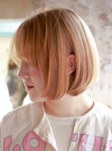 【+～ing 】クリーミーボブのサイドスタイル【柳沼くるみ】