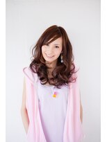 アクロス ヘアデザイン 五反田店(across hairdesign) 華やか、ゆるつよフェミニン