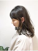 柔らか美髪透明感ミディアムヘア
