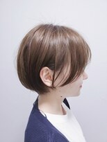 ヘアーメイクワン 横浜(hair make ONE005) 直毛猫っ毛の方必見！丸みショートスタイル