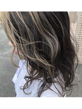 ヘアーデザイン ドア(hair design door) コントラストハイライト