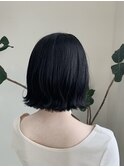 切りっぱなしボブ