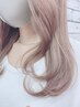 【毎回使える◎】カラー（ワンカラー）＋デザインカット　11500円→10500円◎