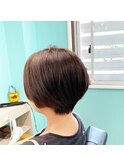 丸みショートボブ